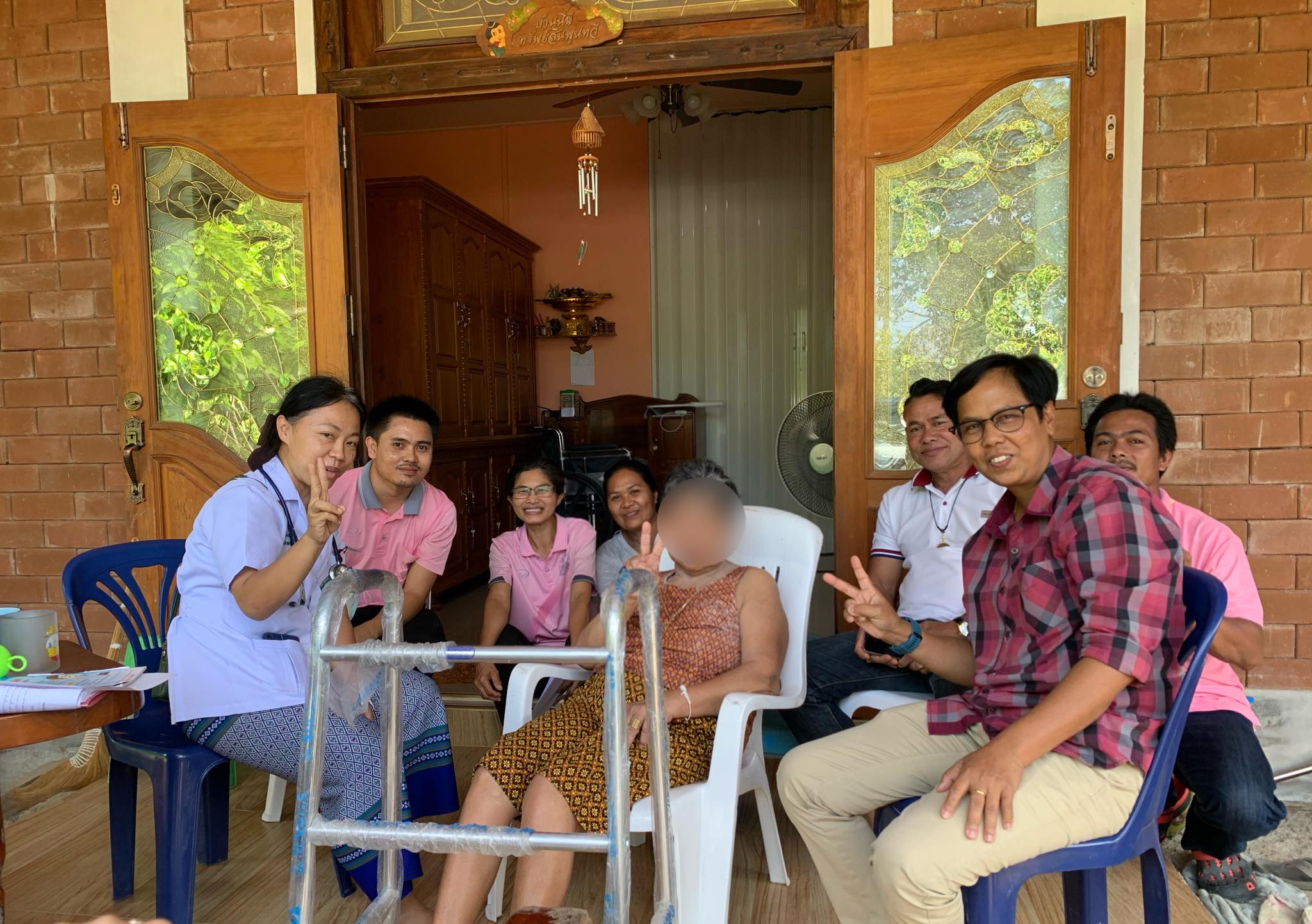 เยี่ยมผู้ป่วยติดเตียง หมู่ที่4