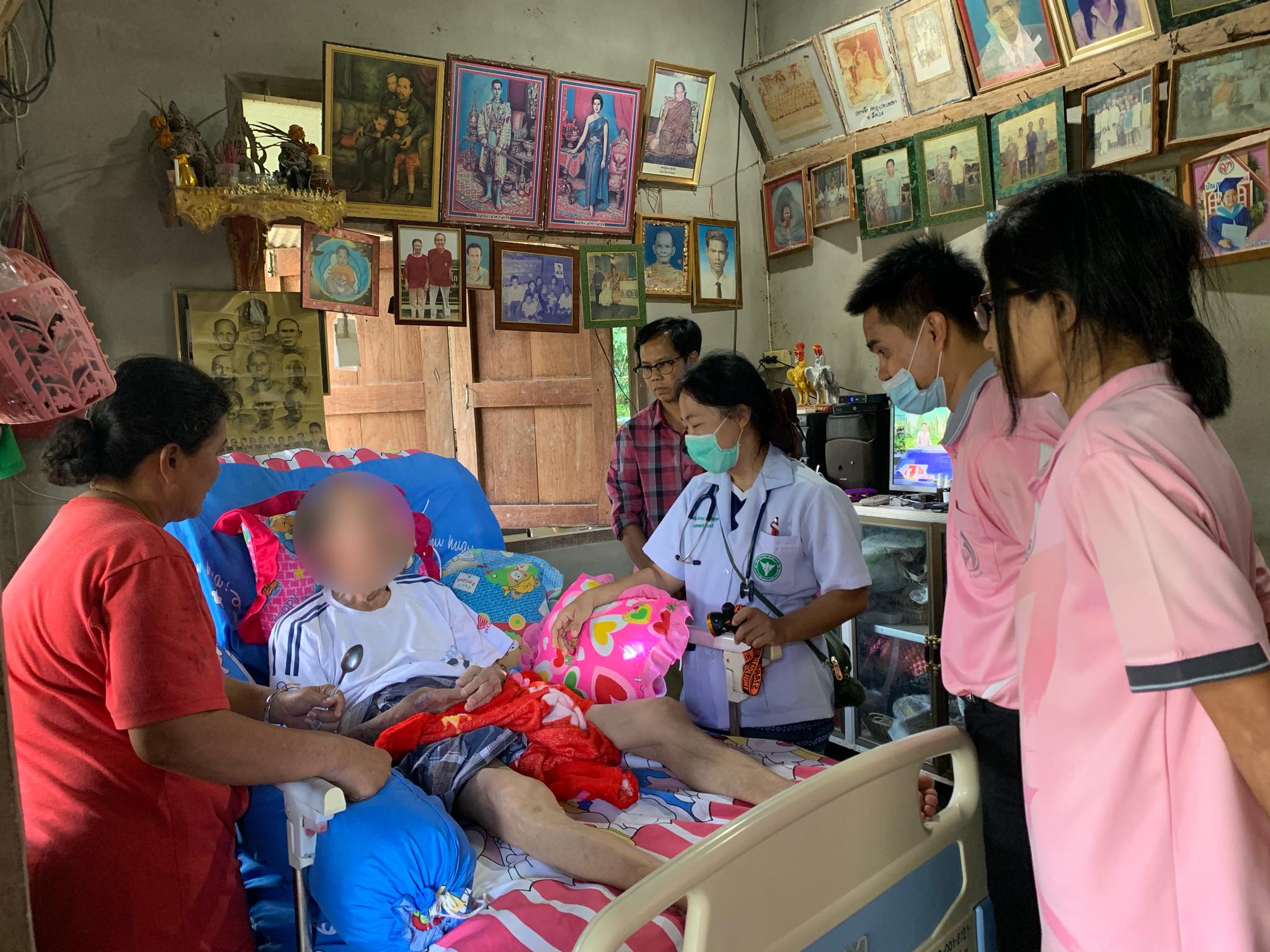เยี่ยมผู้ป่วยติดเตียง หมู่ที่ 7