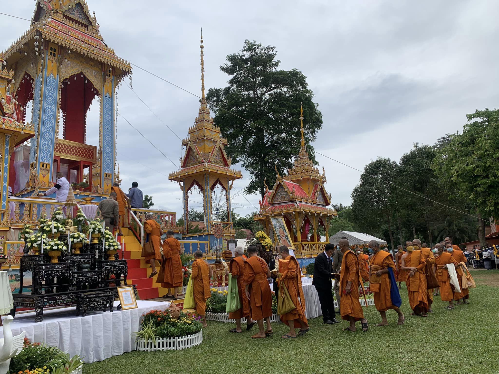  พิธีพระราชทานเพลิงศพ พระครูสุพัฒนโกศล